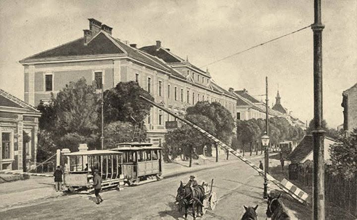 Topnička vojarna, Ilica, Črnomerec, 1915. godine